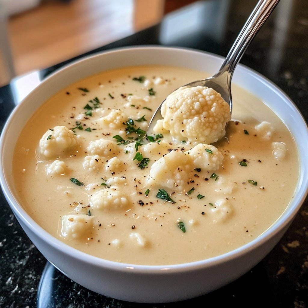 Blumenkohlsuppe für den Alltag