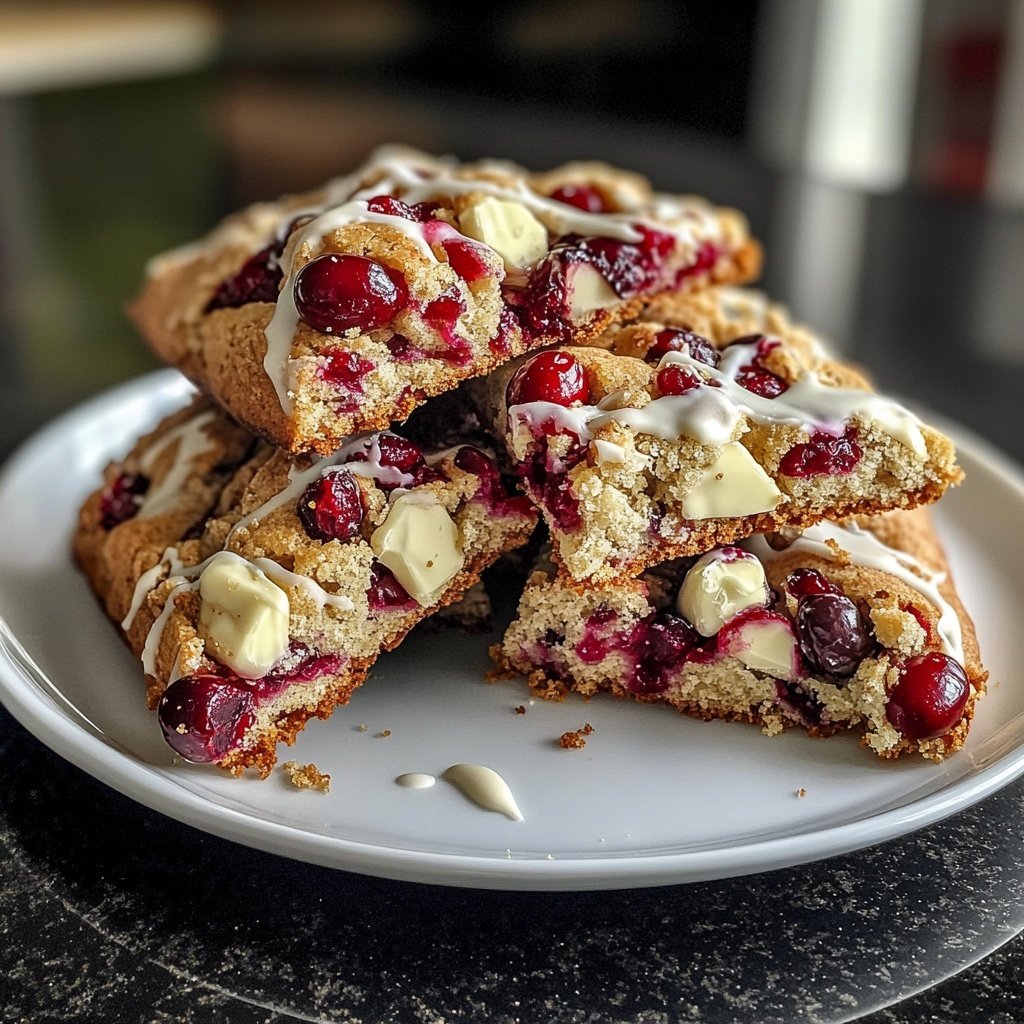 Cranberry-Weiße-Schokolade-Kekse