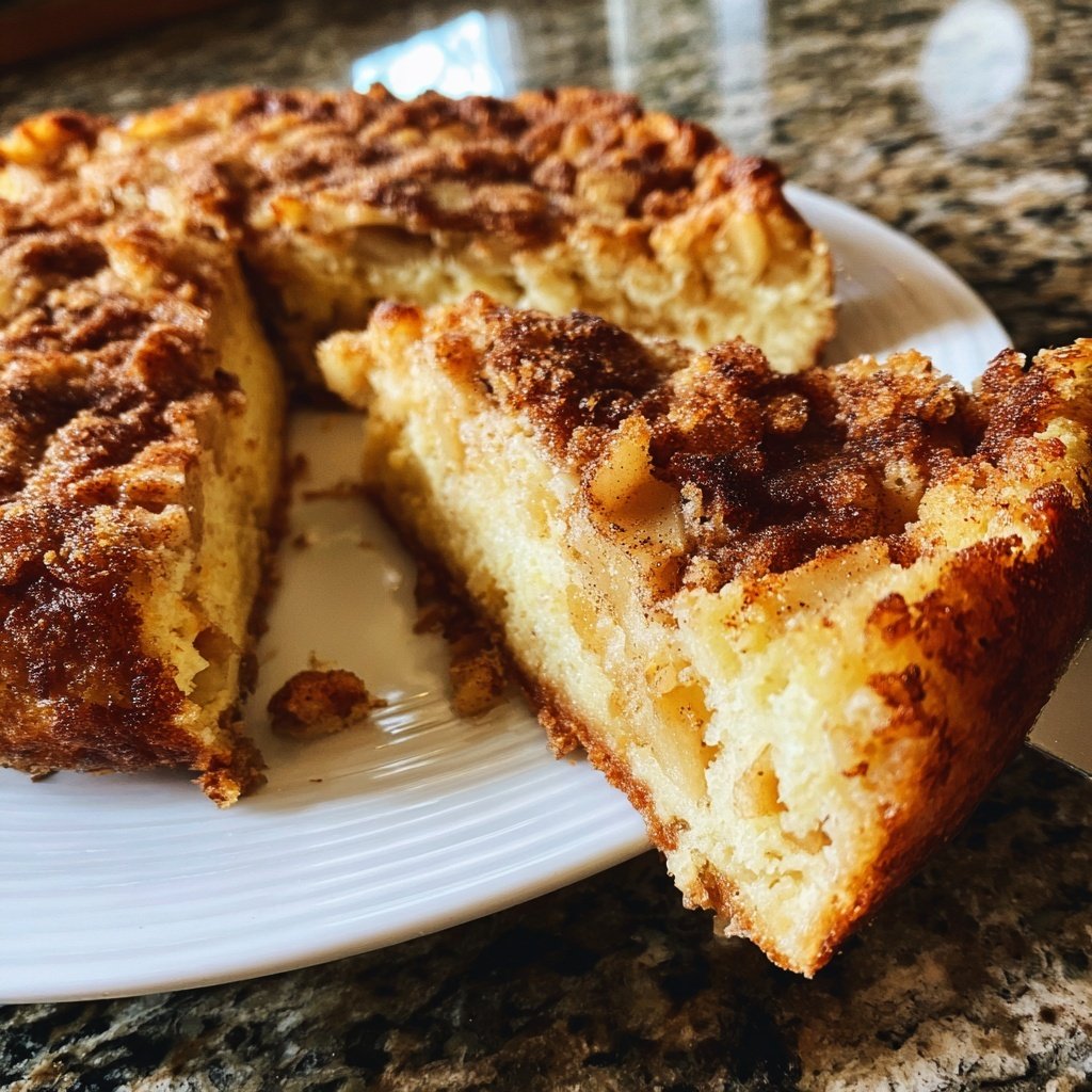 Pfannkuchen mit Apfel-Zimt-Füllung