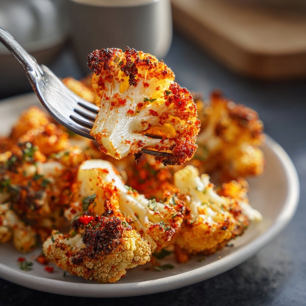 Blumenkohl mit Paprikapulver
