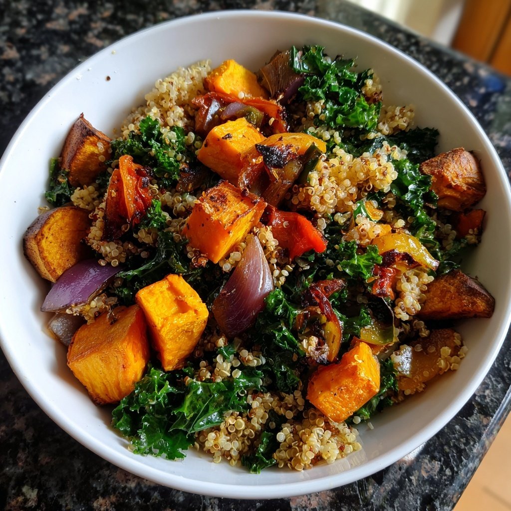 Buddha Bowl mit Ofengemüse