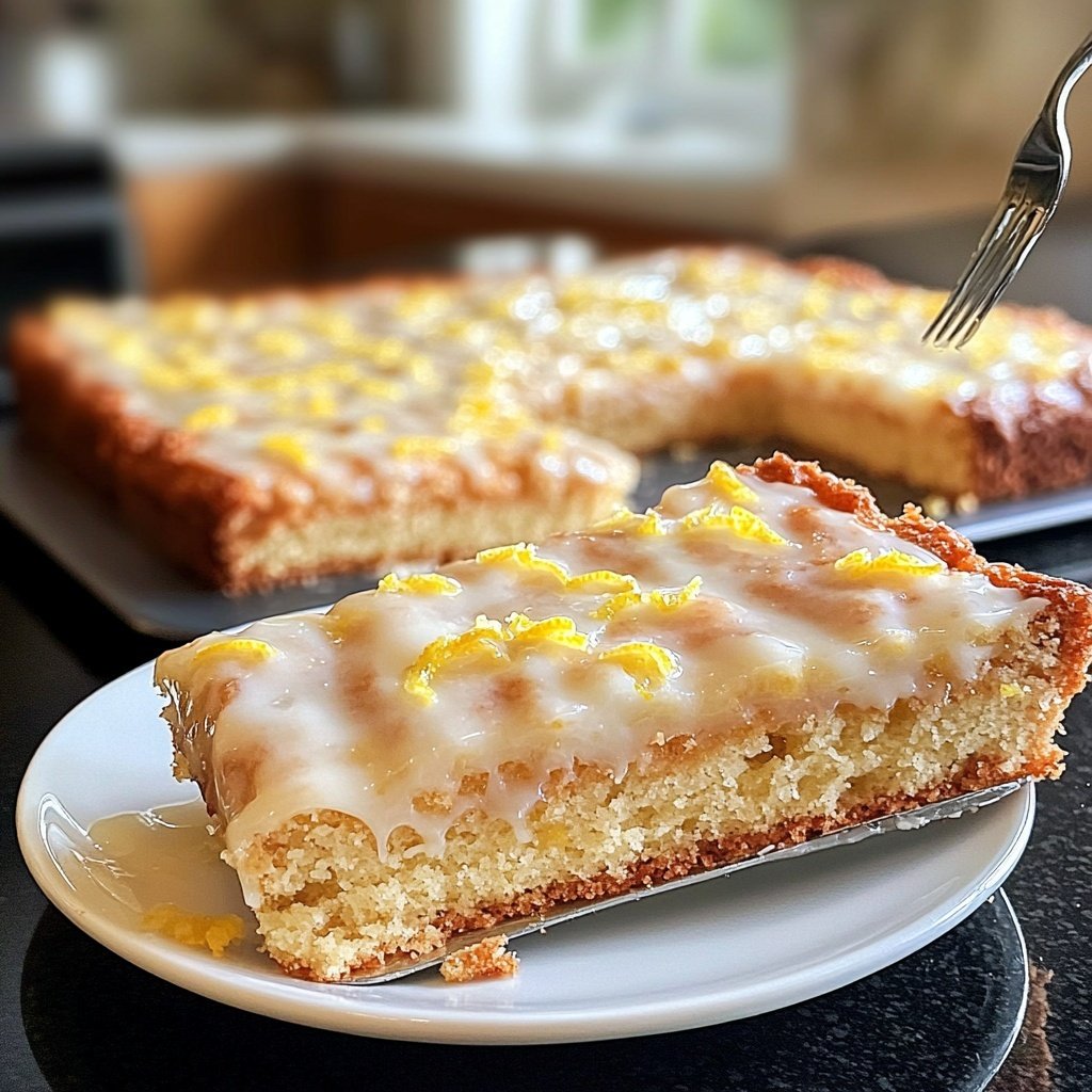 Zitronenkuchen alltagstauglich